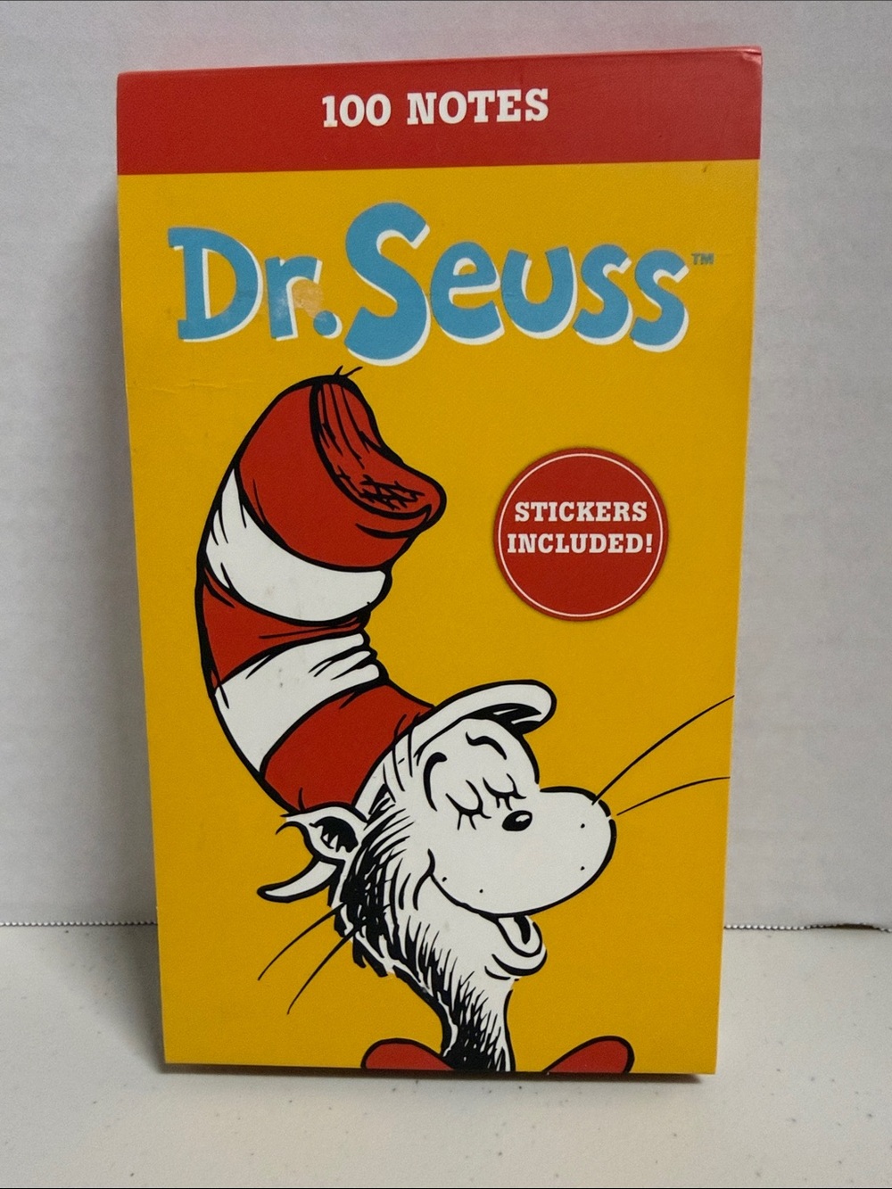 Hallmark Dr Seuss 100 positive notes with stickers in notepad format